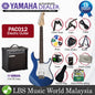 Yamaha PAC012 HSS Electric Guitar Tremolo Package with GA15II Electric Speaker Amplifier (PAC-012 PAC 012)