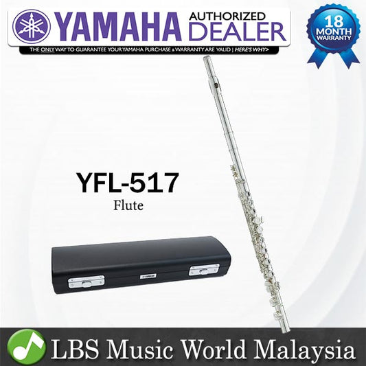Yamaha YFL-517 Flute Pro Series (YFL517 YFL 517)