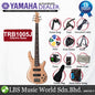 [Discontinued] Yamaha TRB1005J 5 String Alder HH Pickup Electric Bass Guitar Natural (TRB 1005J)
