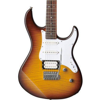 Yamaha PAC212VQM Alder Maple HSS Electric Guitar Sunburst (PAC 212VQM)