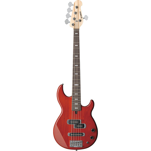 Yamaha BB1025 5 String Alder 3P SS Pickup Electric Bass Guitar Caramel Brown (BB 1025)