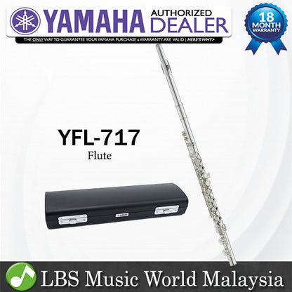 Yamaha YFL-717 professional flute Finesse (YFL717 YFL 717)