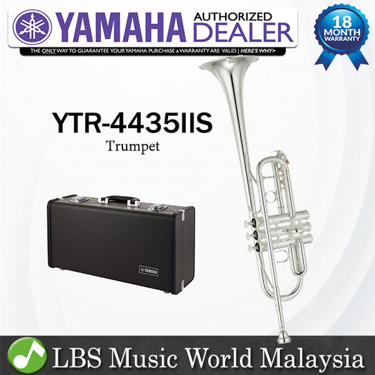 Yamaha YTR-4435SII C/Bb Trumpet in Silver Plate (YTR4435SII YTR 4435SII)
