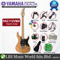 Yamaha PAC112VMX Alder SSH Pickup Electric Guitar Yellow Natural Satin with Pickup and Pickguard