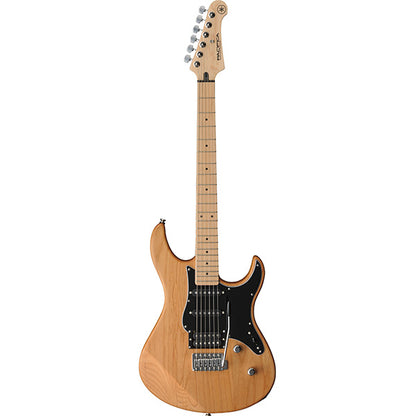 Yamaha PAC112VMX Alder SSH Pickup Electric Guitar Yellow Natural Satin with Pickup and Pickguard