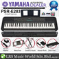 Yamaha PSR-E283 61 Key Portable Keyboard Piano With Sustain Pedal Cover & Stand (PSRE283 PSR E283)