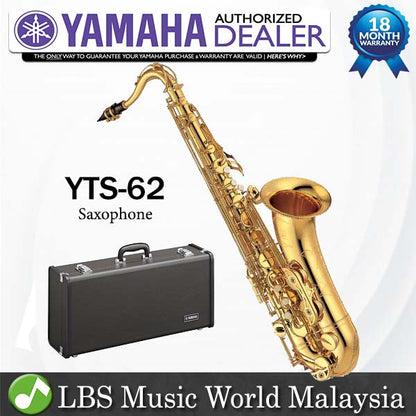 Yamaha YTS-62 Professional Tenor Saxophone (YTS62 YTS 62)