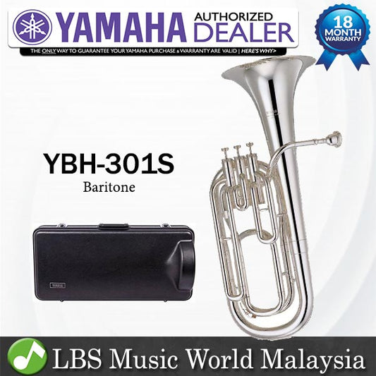 Yamaha YBH-301S Series Bb Baritone Horn (YBH301S YBH 301S)