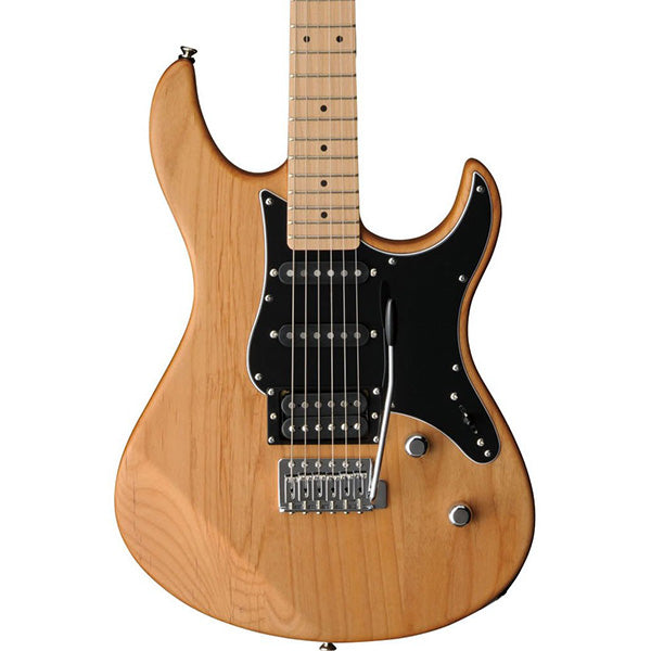 Yamaha PAC112VMX Alder SSH Pickup Electric Guitar Yellow Natural Satin with Pickup and Pickguard