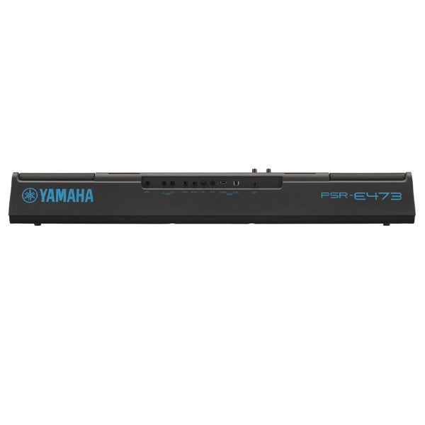 Yamaha PSR-E473 61 Keys Portable Keyboard With Premium Pedal and Midi Cable (PSRE473 PSR E473)
