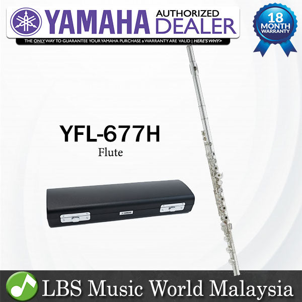 Yamaha YFL-677H Professional Series Flute (YFL677H YFL 677H)