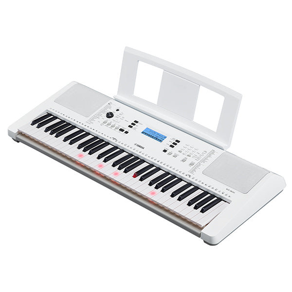 Yamaha EZ-300 61 Key Lighting Portable Keyboard with Lighted Key Basic Package (EZ300 EZ 300)