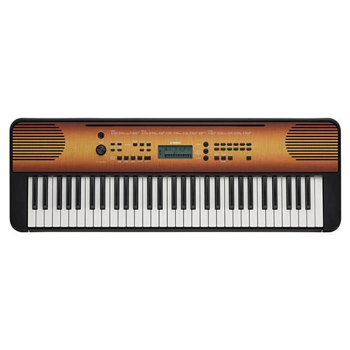 [Discontinued] Yamaha PSR-E360 61 Key Portable Keyboard Electric Piano Maple Stand & Pedal (PSR E360 PSRE360)