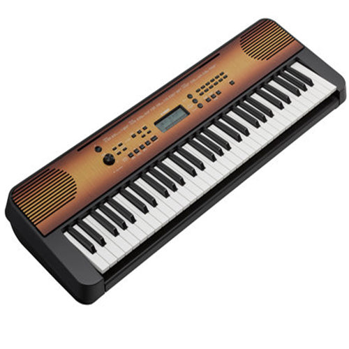 [Discontinued] Yamaha PSR-E360 61 Key Portable Keyboard Electric Piano Maple Stand & Pedal (PSR E360 PSRE360)