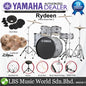 [Discontinued] Yamaha Rydeen RDP2F5 5 Piece Acoustic Drum Set With Cymbal Package - Silver Glitter