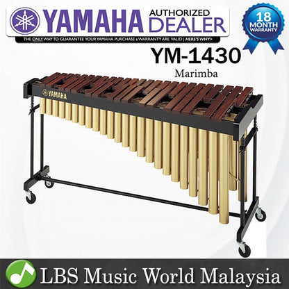 Yamaha YM-1430 4 1/3 Octave Standard Padauk Marimba (YM1430 YM 1430)