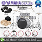 [Discontinued] Yamaha Rydeen RDP2F5 5 Piece Acoustic Drum Set With Cymbal Package - Silver Glitter