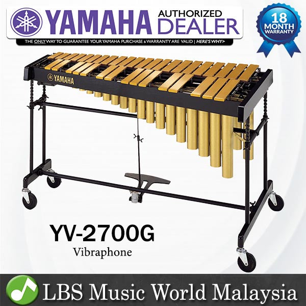 Yamaha YV-2700G 3 Octave Intermediate Vibraphone (YV2700G YV 2700G)