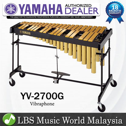 Yamaha YV-2700G 3 Octave Intermediate Vibraphone (YV2700G YV 2700G)