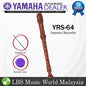 Yamaha-YRS-64 C Key Soprano Rosewood Recorder With Baroque Fingering (YRS64 YRS 64)