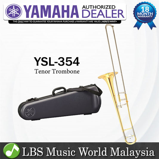 Yamaha YSL-354 Series Student Trombone Regular (YSL354 YSL 354)