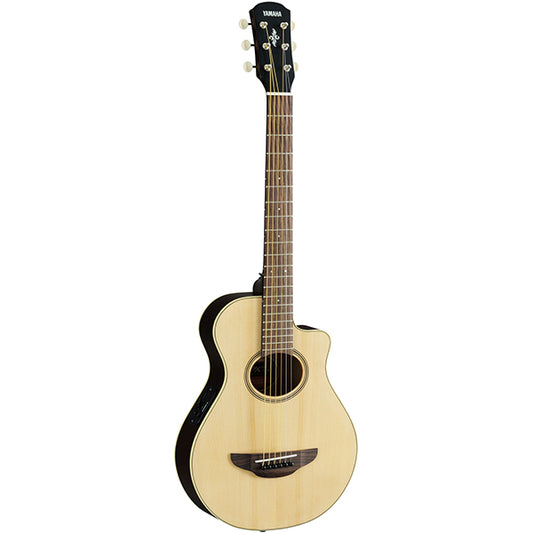 Yamaha APXT2 Acoustic Guitar 3/4 Travel Acoustic Electric Guitar Package - Natural