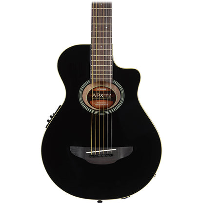 Yamaha APXT2 Acoustic Guitar 3/4 Travel Acoustic Electric Guitar Package - Black