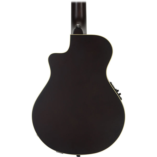 Yamaha APXT2 Acoustic Guitar 3/4 Travel Acoustic Electric Guitar Package - Black