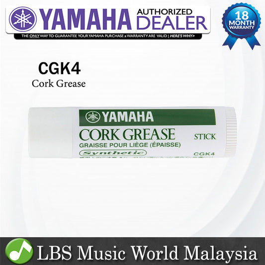 Yamaha CGK4 5G Synthetic Cork Grease Stic For Woodwind Instrument Saxophone Clarinet Oboe & Bassoon - Hard