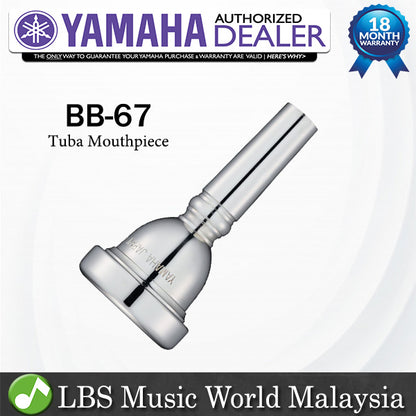 Yamaha BB-67 Standard Series Tuba Mouthpiece (BB67 BB 67)