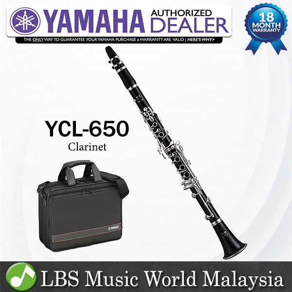 Yamaha YCL-650 Professional Bb Clarinet (YCL650 YCL 650)