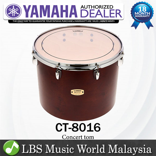 Yamaha CT-8016 16 Inch x 14 Inch Single Headed Concert Tom (CT8016 CT 8016)