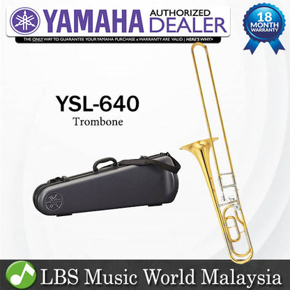 Yamaha YSL-640 Professional Trombone (YSL640 YSL 640)