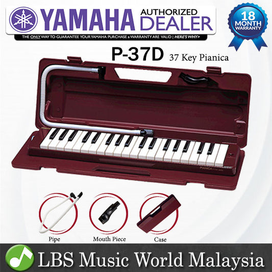 Yamaha-P-37D 37 Key Pianica Portable Piano Keyboard Wind Instrument (P37D P 37D)