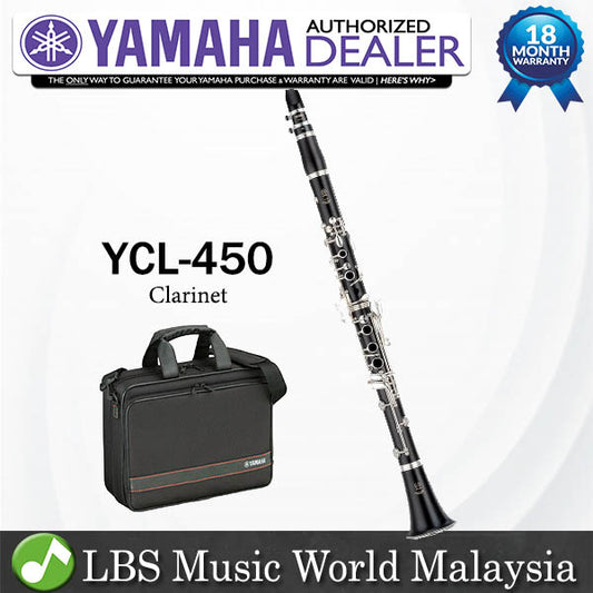 Yamaha YCL-450 Clarinet with Nickel Key (YCL450 YCL 450)