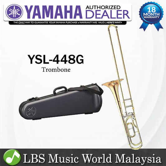 Yamaha YSL-448G Intermediate Trombone (YSL448G YSL 448G)