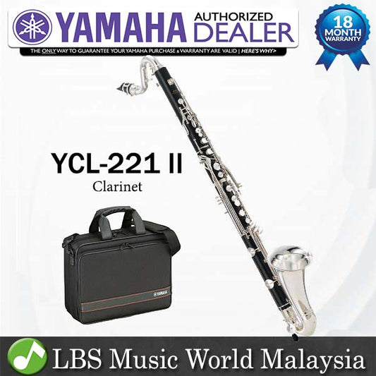 Yamaha YCL-221 II Professional Bass Clarinet (YCL221II YCL 221 II)
