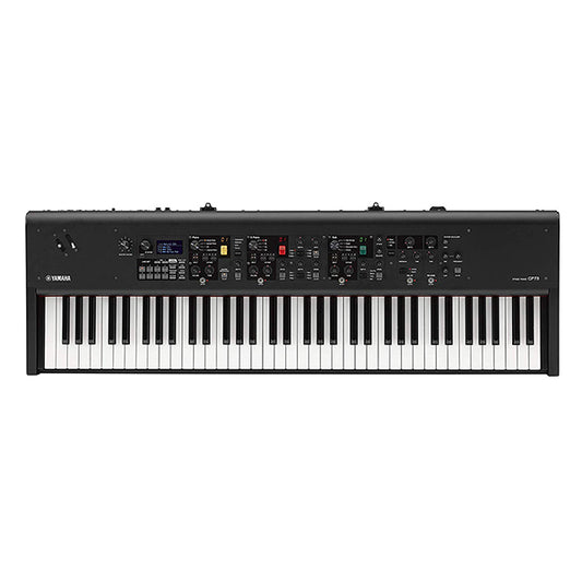 Yamaha CP73 73 Key Stage Piano Synthesizer Keyboard Professional Package With Amp and Case (CP-73 CP 73)