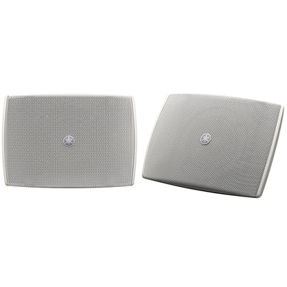 Yamaha VXS3FTW 3.5" Surface Mount Speaker Wall Loudspeaker Sound System Pair (White)