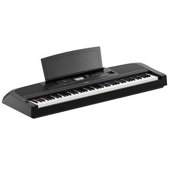 Yamaha DGX-670 88 Key Digital Piano Performance Package with Microphone and Mic Stand Black (DGX670 DGX 670)
