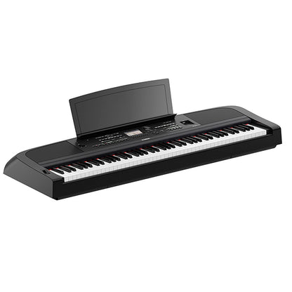 Yamaha DGX-670 88 Key Digital Piano Performance Package with Microphone and Mic Stand Black (DGX670 DGX 670)