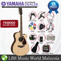 Yamaha FSX830C 40'' Concert Solid Spruce Acoustic Electric Guitar With Pickup (FSX830)