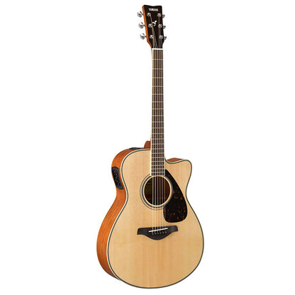 Yamaha FSX820C 40'' Concert Solid Spruce Acoustic Electric Guitar With Pickup (FSX820)