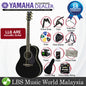 Yamaha LL6 ARE 41'' Jumbo Solid Spruce Acoustic Electric Guitar With Pickup Black (LL 6)