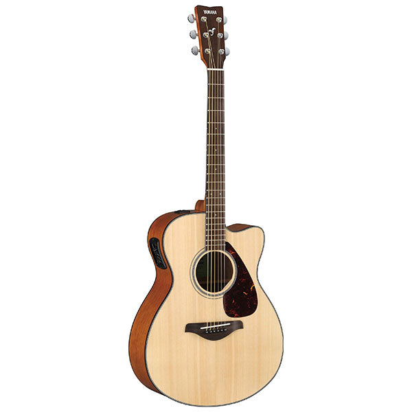 Yamaha FSX800C 40" Concert Solid Spruce Acoustic Electric Guitar With Pickup Natural (FSX800)