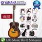Yamaha LS6 ARE 41" Concert Solid Spruce Acoustic Electric Guitar With Pickup Sunburst (LS 6)