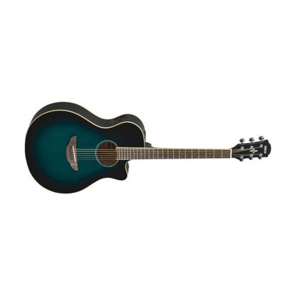 Yamaha APX600 40" Thin Line Spruce Top Acoustic Electric Guitar With Pickup - Blue Burst (APX 600)