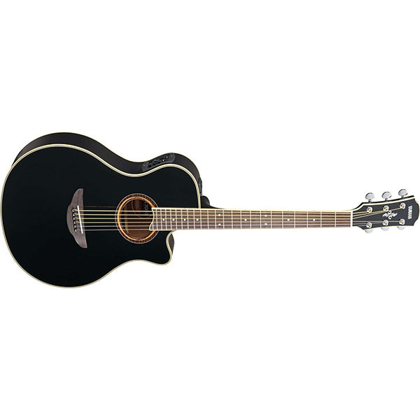Yamaha APX700II 41" Solid Spruce Top Acoustic Electric Guitar With Pickup Black (APX700)