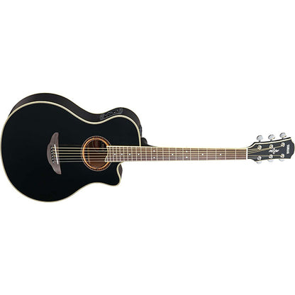 Yamaha APX700II 41" Solid Spruce Top Acoustic Electric Guitar With Pickup Black (APX700)