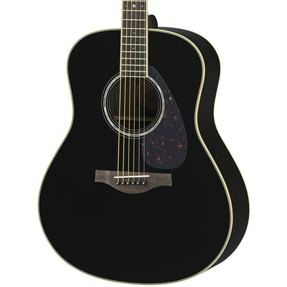 Yamaha LL6 ARE 41'' Jumbo Solid Spruce Acoustic Electric Guitar With Pickup Black (LL 6)